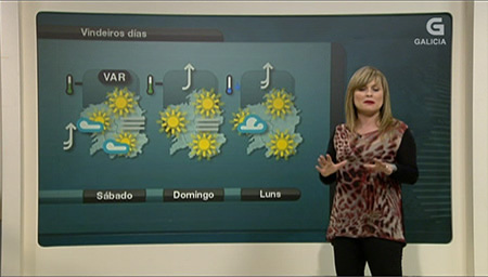 Captura del tiempo en Galicia TV Europa